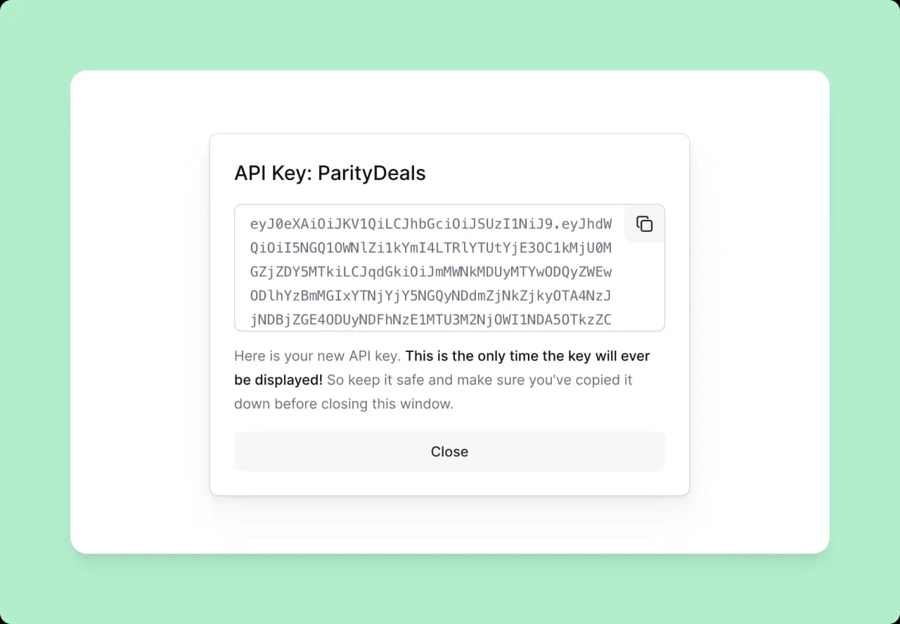 Lemon Squeezy: API Key